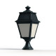 Borne Avenue 2 N°5 LED opale Vert de gris 008 - PRADIER 102115008