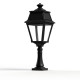 Borne Avenue 2 N°6 LED clair Noir foncé 000 - PRADIER 102117000