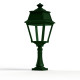 Borne Avenue 2 N°6 LED clair Vert Anglais 019 - PRADIER 102117019