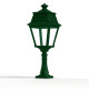 Borne Avenue 2 N°6 LED clair Vert sapin 067 - PRADIER 102117067