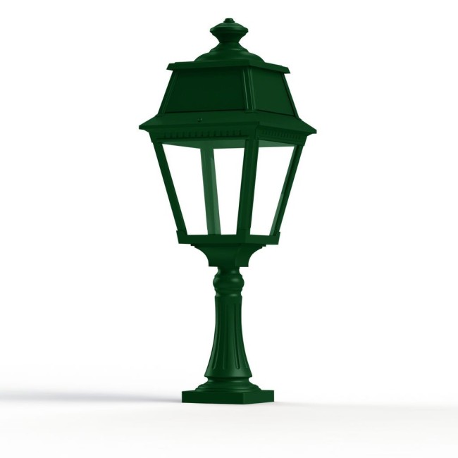 Borne Avenue 2 N°6 LED clair Vert sapin 067 - PRADIER 102117067 