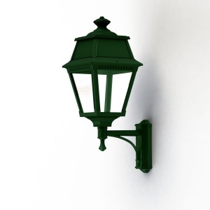 Applique Avenue 2 N°7 LED clair Vert Anglais 019 - PRADIER 102120019 