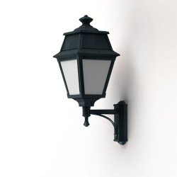 Applique Avenue 2 N°7 LED opale Vert de gris 008 - PRADIER 102121008 