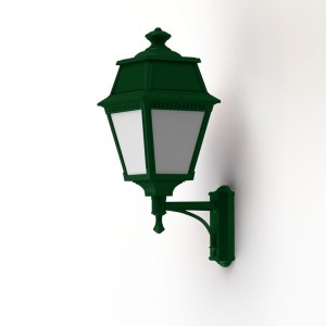 Applique Avenue 2 N°7 LED opale Vert sapin 067 - PRADIER 102121067 