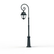 Lampadaire Avenue 2 N°8 LED clair Vert de gris 008 - PRADIER 102123008 