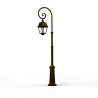 Lampadaire Avenue 2 N°8 LED clair Patiné doré 009 - PRADIER 102123009