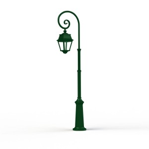 Lampadaire Avenue 2 N°8 LED clair Vert sapin 067 - PRADIER 102123067 