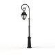 Lampadaire Avenue 2 N°8 LED opale Noir foncé 000 - PRADIER 102124000