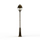 Lampadaire Avenue 2 N°9 LED clair Patiné doré 009 - PRADIER 102126009