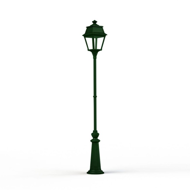 Lampadaire Avenue 2 N°9 LED clair Vert Anglais 019 - PRADIER 102126019 