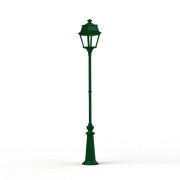 Lampadaire Avenue 2 N°9 LED clair Vert sapin 067 - PRADIER 102126067 