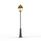 Lampadaire Avenue 2 N°9 LED clair Laiton vernis teinté 070 - PRADIER 102126070