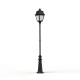 Lampadaire Avenue 2 N°9 LED opale Noir foncé 000 - PRADIER 102127000