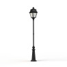 Lampadaire Avenue 2 N°9 LED opale Noir foncé 000 - PRADIER 102127000