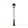 Lampadaire Avenue 2 N°9 LED opale Vert Anglais 019 - PRADIER 102127019 