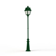 Lampadaire Avenue 2 N°9 LED opale Vert sapin 067 - PRADIER 102127067 
