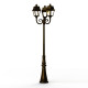 Lampadaire Avenue 2 N°11 LED clair Patiné doré 009 - PRADIER 102129009