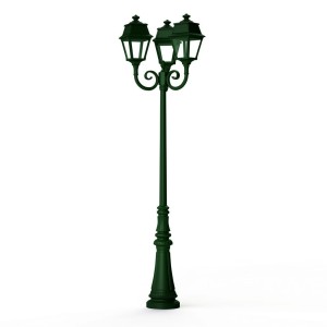 Lampadaire Avenue 2 N°11 LED clair Vert Anglais 019 - PRADIER 102129019 