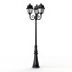 Lampadaire Avenue 2 N°11 LED opale Noir foncé 000 - PRADIER 102130000