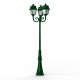 Lampadaire Avenue 2 N°11 LED opale Vert sapin 067 - PRADIER 102130067
