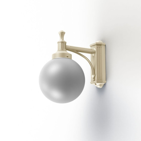 Applique Moon N°2 opale Sable 053 - PRADIER 109004053 