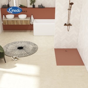 Receveur extra-plat 120X70 Kinesurf Nova Terracotta mat - KINEDO RD1236TM