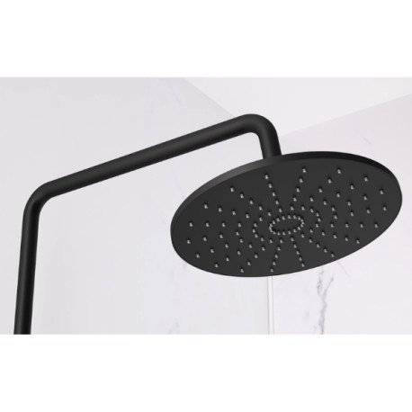 Colonne de douche thermostatique Aquafactory Noir mat - KINEDO CD360