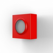 Applique Klint N°1 4000°k Rouge signalisation 056 - PRADIER 167002056 