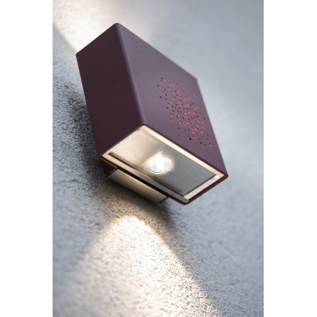 Applique Klint n°2 4000°K Rouge vin 066 - PRADIER 167004066 