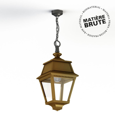 Suspension Avenue 2 N°1 E27 Laiton brut 072 - PRADIER 102001072 