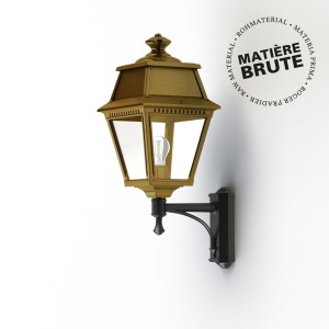 Applique Avenue 2 N°7 E27 Laiton brut 072 - PRADIER 102019072 