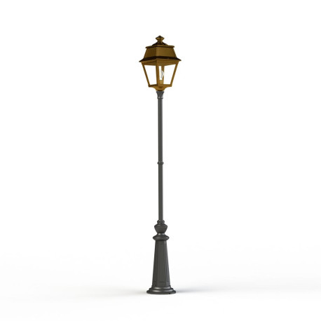 Lampadaire Avenue 2 N°9 E27 Laiton vernis teinté 070 - PRADIER 102025070 