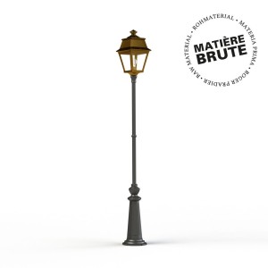 Lampadaire Avenue 2 N°9 E27 Laiton brut 072 - PRADIER 102025072 