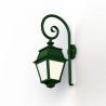 Applique Avenue 2 N°2 LED opale Vert Anglais 019 - PRADIER 102106019 