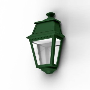 Applique Avenue 2 N°3 LED Diffuseur clair Vert 019 - PRADIER 102108019 