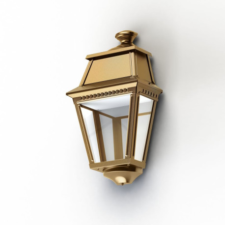 Applique Avenue 2 N°3 LED Diffuseur clair Laiton 070 - PRADIER 102108070 