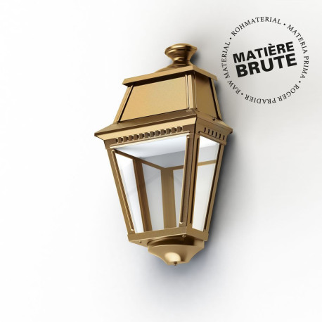Applique Avenue 2 N°3 LED Diffuseur clair Laiton brut 072 - PRADIER 102108072 