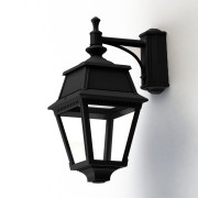 Applique Avenue 2 N°4 LED clair Noir foncé 000 - PRADIER 102111000 