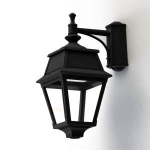 Applique Avenue 2 N°4 LED clair Noir foncé 000 - PRADIER 102111000 