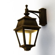 Applique Avenue 2 N°4 LED clair Patiné doré 009 - PRADIER 102111009 