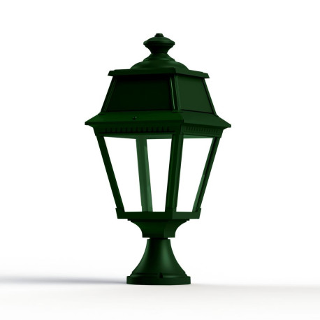 Borne Avenue 2 N°5 LED clair Vert Anglais 019 - PRADIER 102114019 