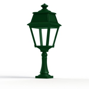 Borne Avenue 2 N°6 LED clair Vert sapin 067 - PRADIER 102117067 