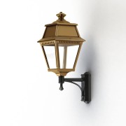 Applique Avenue 2 N°7 LED clair Laiton vernis teinté 070 - PRADIER 102120070 