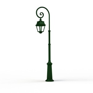 Lampadaire Avenue 2 N°8 LED clair Vert Anglais 019 - PRADIER 102123019 