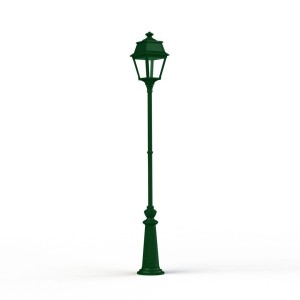 Lampadaire Avenue 2 N°9 LED clair Vert sapin 067 - PRADIER 102126067 