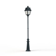 Lampadaire Avenue 2 N°9 LED opale Vert de gris 008 - PRADIER 102127008 