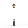 Lampadaire Avenue 2 N°9 LED opale Laiton vernis teinté 070 - PRADIER 102127070 