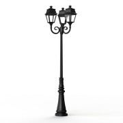 Lampadaire Avenue 2 N°11 LED clair Noir foncé 000 - PRADIER 102129000 