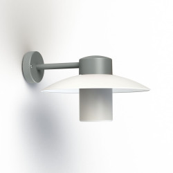Applique Aubanne N°1 depoli Gris métal 023 - PRADIER 101002023 