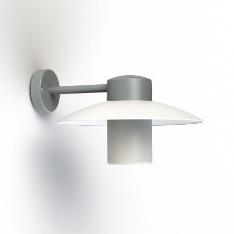 Applique Aubanne N°1 depoli Gris métal 023 - PRADIER 101002023 